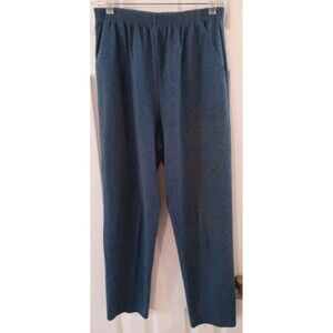 Vintage American Spectator By Land 'n Sea Blue Pants Women's Small Pull On Soft